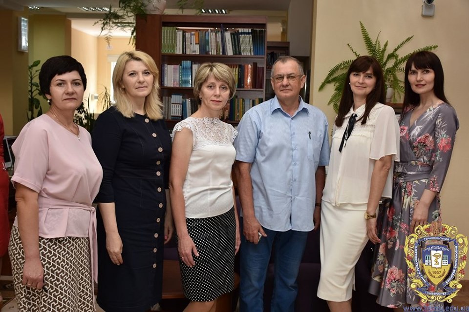 Спільне фото з науковцями ТНМУ імені І.Горбачевського